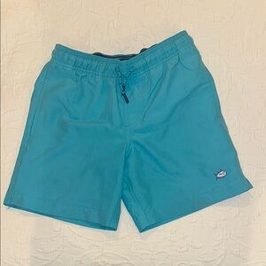 Southern Tide Blue Swim Trunks Quick-Dry Elastic Waist